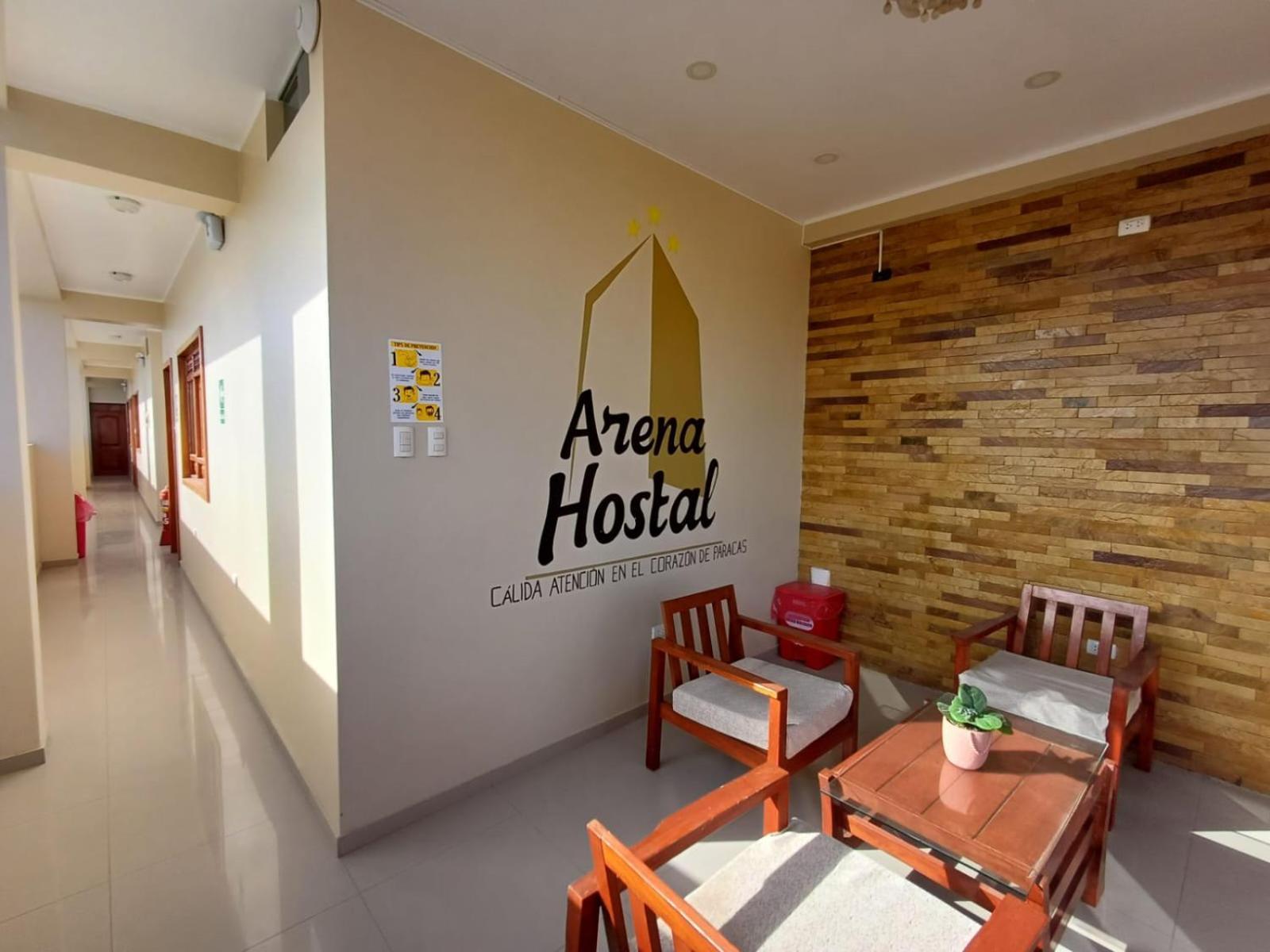 Arena Hostal Paracas Eksteriør billede