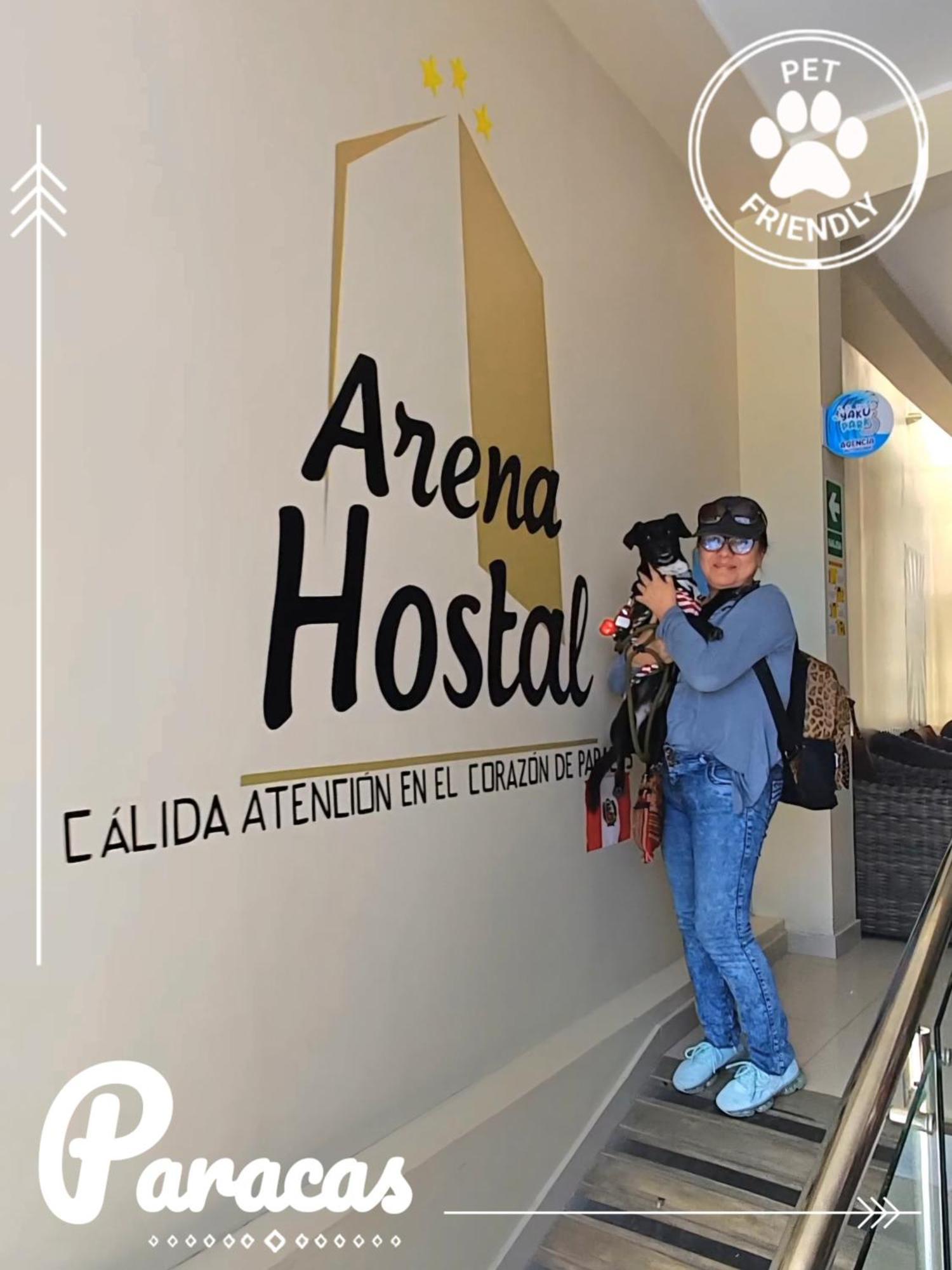 Arena Hostal Paracas Eksteriør billede