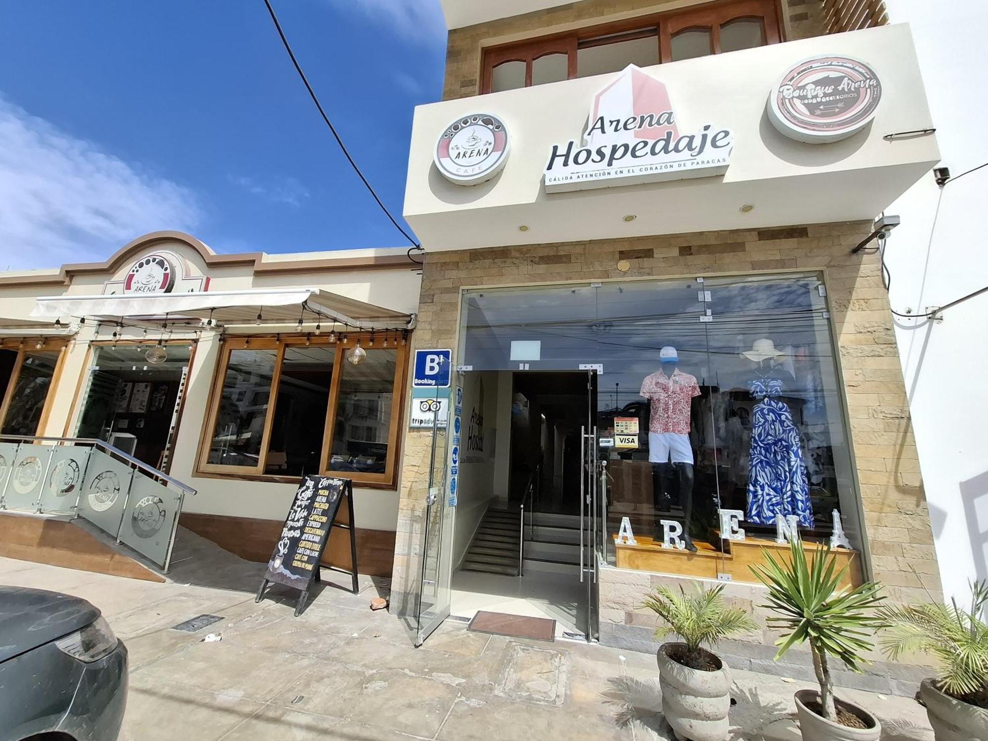 Arena Hostal Paracas Eksteriør billede